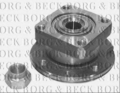 BORG & BECK bwk208 -  Комплект подшипника ступицы колеса